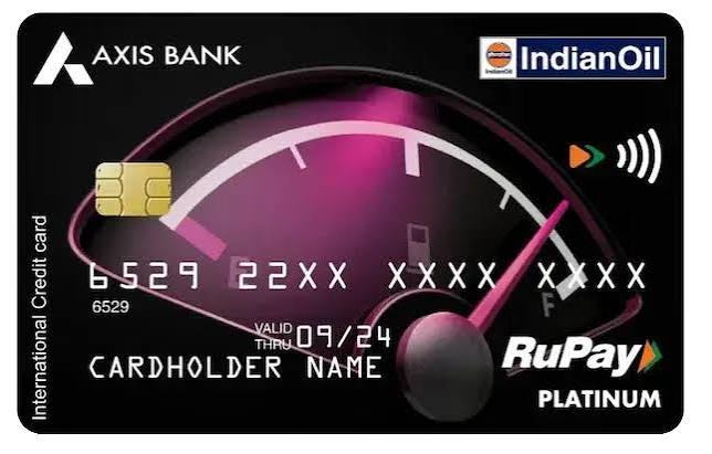 axis bank iocl credit card
